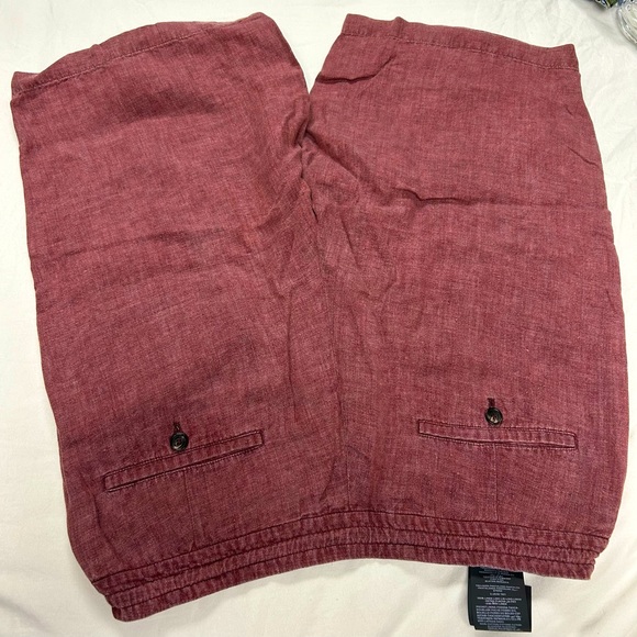 Ermenegildo ZEGNA authentic shorts, 100% linen material - Picture 5 of 7